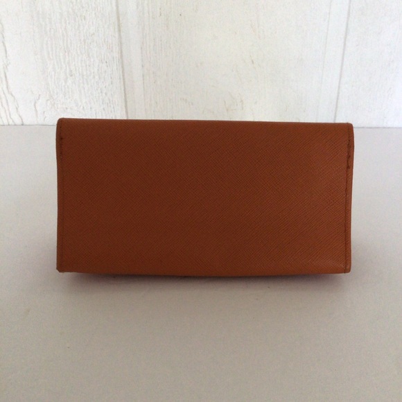 TORY BURCH ORANGE SUNGLASSES CASE - Picture 3 of 9